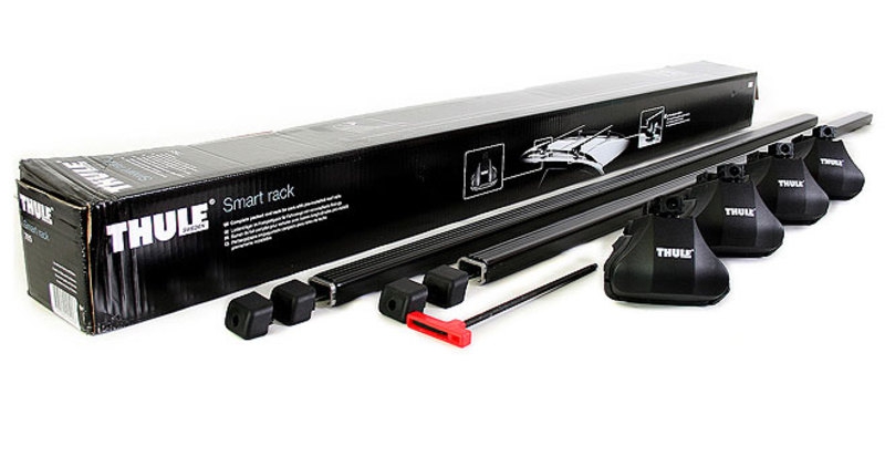 Стальной багажник на крышу автомобиля LEXUS, RX 300/400 (Mk.II) , 5-dr SUV 2003-2009 Thule Smart Rack 784 (118 cm) (Арт. 784)