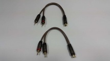 FSD audio BRCA-Y2M RCA кабель 2 гнезда-1 штекер