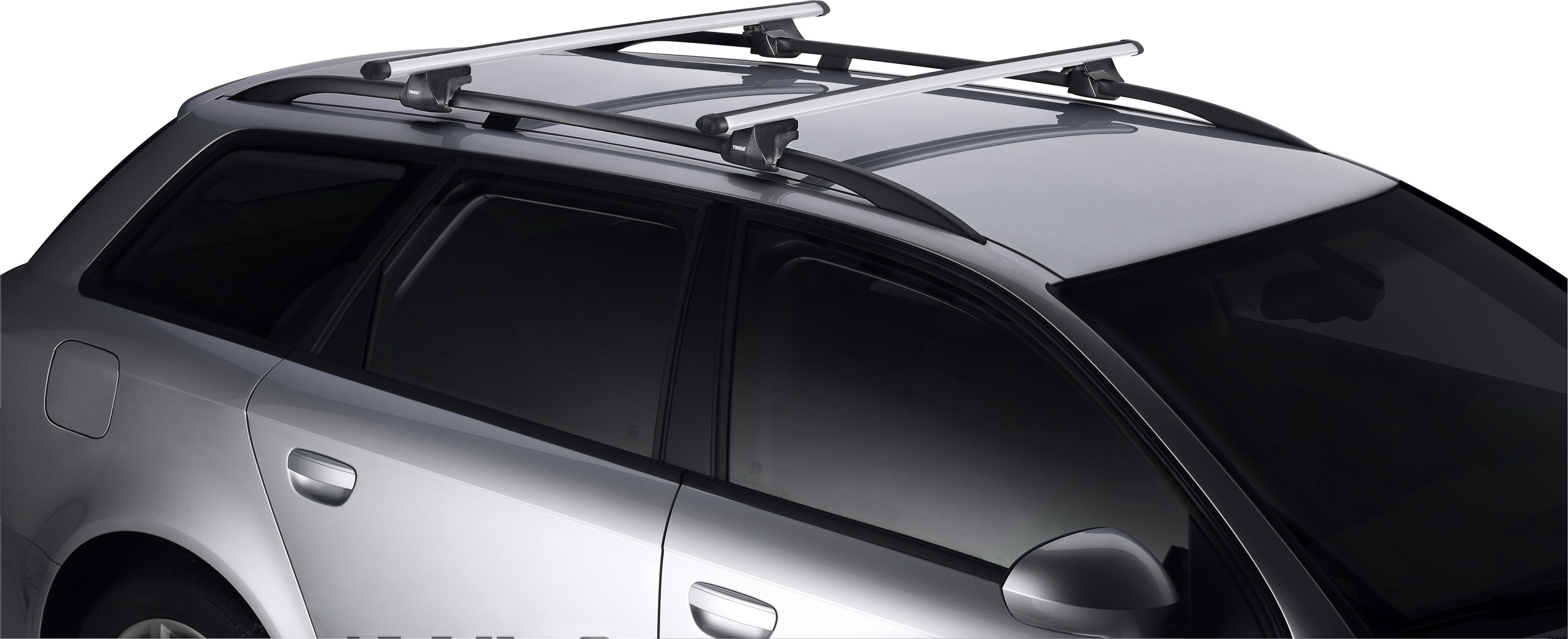 Аэродинамический багажник на крышу автомобиля CADILLAC, SRX , 5-dr SUV, 2005-2009 Thule Smart Rack 794 (120 cm), Alu.bar (Арт. 794)