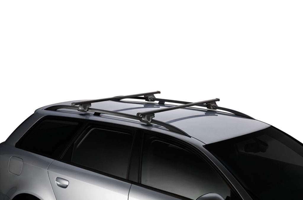 Стальной багажник на крышу автомобиля FORD, Tourneo Courier , 5-dr MPV, 2013- Thule Smart Rack 784 (118 cm) (Арт. 784)