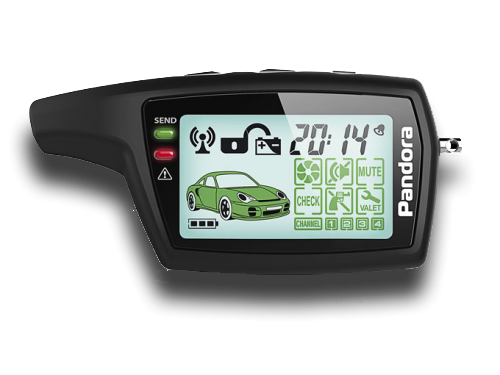 Брелок Pandora LCD D073 DXL 3210/3500/3700/3250/3290