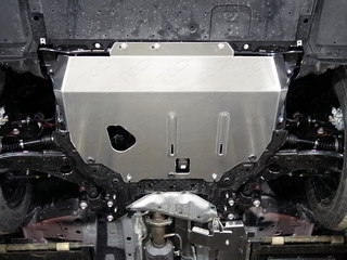 Защита картера и КПП (алюминий) 4 мм на Mazda 3 2013- ТСС (Арт. ZKTCC00015)