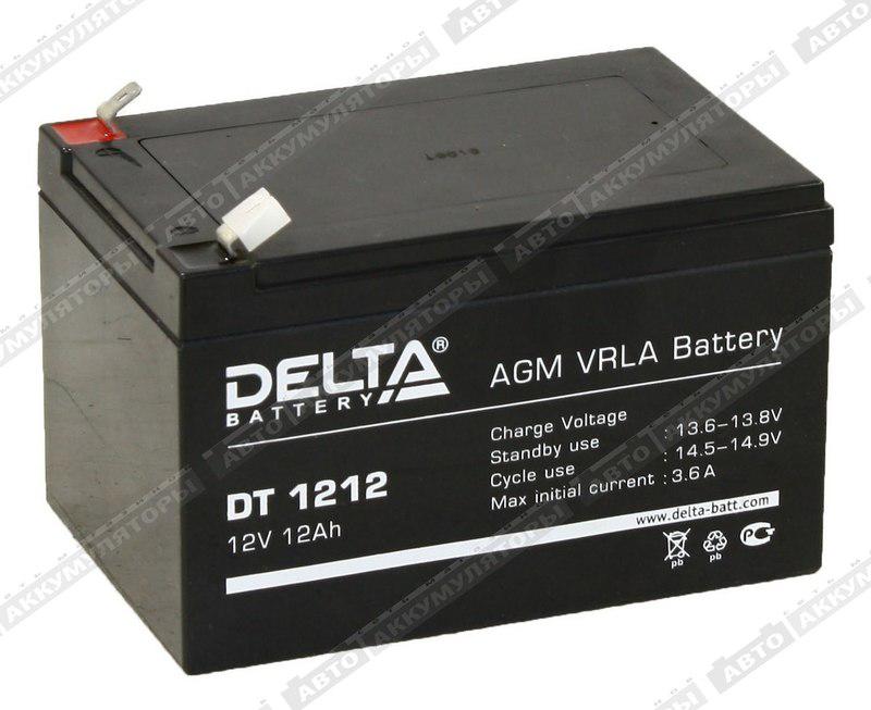 Тяговый аккумулятор Delta DT 1212