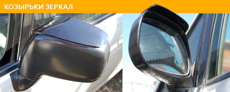 Козырьки зеркал (Шелкография серебро) Mazda CX-9 2016 -  г.в. СА Пластик (Арт. 2010050713193)