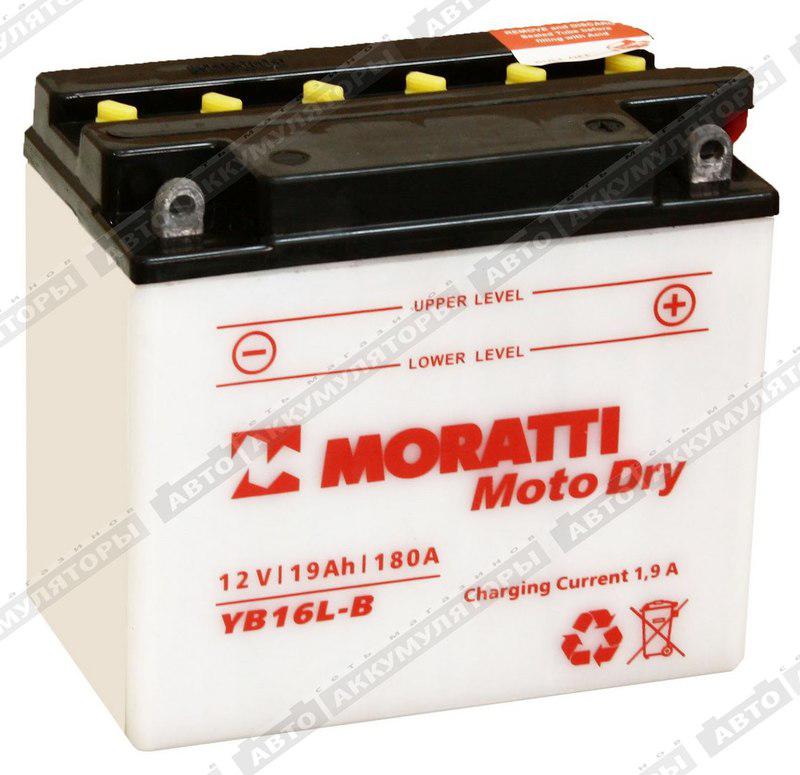 Мотоаккумулятор Moratti YB16L-B