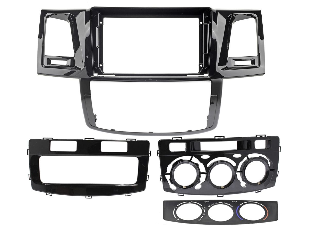 Рамка RTY-FC533 TOYOTA Hilux, Fortuner, SW4 2011-2015 (auto AC / manual AC), 9"