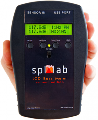Spl Lab LCD Bass Meter (Second Edition) Прибор для измерения громкости звука