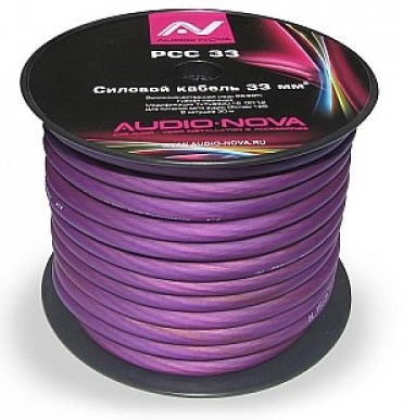 Силовой кабель AUDIO NOVA PCC 33 (1б-30м)(1м)