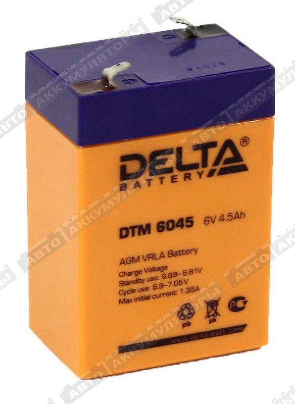 Тяговый аккумулятор Delta DTM 6045
