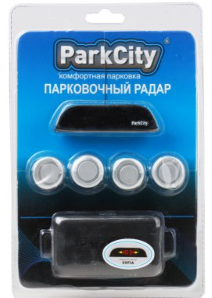 Парковочный радар ParkCity Sofia 420/202 silver (Blister)