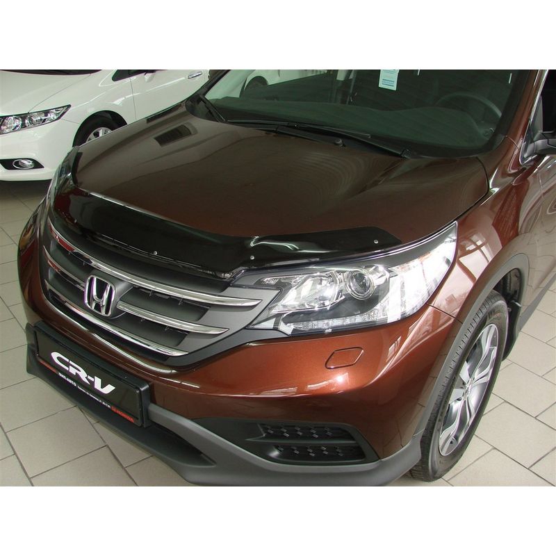 Дефлектор капота темный Honda CRV 2015-