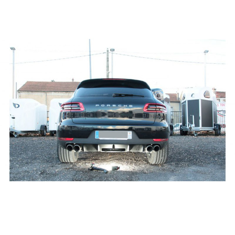 Фаркоп (ТСУ) PORSCHE Macan 2014 -... (оригинальный, съемный шар) WESTFALIA