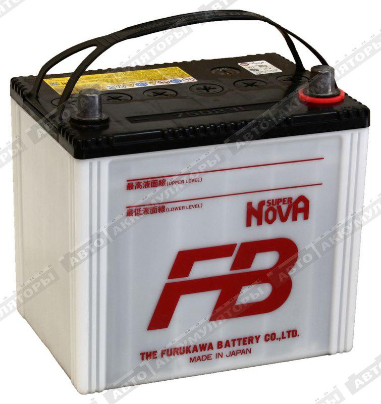 Легковой аккумулятор Furukawa Battery FB SUPER NOVA 75D23L