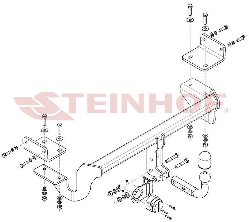 Фаркоп Steinhof для Kia Ceed (CD)​ универсал