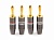 Разъем Tchernov Cable Banana Plug Reference G / set 4
