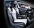 Накидки автомобильные Carfashion Фронт "SPACE" черный/серый/серый