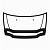 Дефлектор капота темный FORD FIESTA 2008-2012, NLD.SFOFIE0812