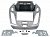 Рамка RFO-N34 FORD Tourneo/Transit Connect 2014-18 2din (крепеж)