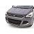 Дефлектор капота темный Ford Kuga 2012-