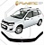 Дефлектор капота (Classic прозрачный) Chery Very 2011 -  г.в. СА Пластик (Арт. 2010010209131)