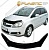 Дефлектор капота (exclusive) (Classic черный) Opel Zafira 2006-2011 СА ПЛАСТИК (Арт.167-DFE-CB)