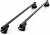 Стальной багажник на крышу автомобиля SUZUKI, Ignis , 5-dr Hatchback, 2000-2009 Thule SquareBar- 1180 mm (Арт. 712200-757)