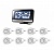 Парковочный радар Steel Mate PTS810V10-White