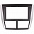 Рамка RSU-N01 Subaru Impreza, Forester, XV 2008-12 2din