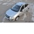 Рейлинги на крышу автомобиля (серебристые) LADA Granta Лифтбек 2014- PT GROUP (Арт.1910601)