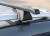 Багажная система "LUX" КЛАССИК с дугами 1,2м прямоугольными в пластике для а/м с рейлингами